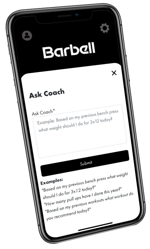 Barbell App Preview